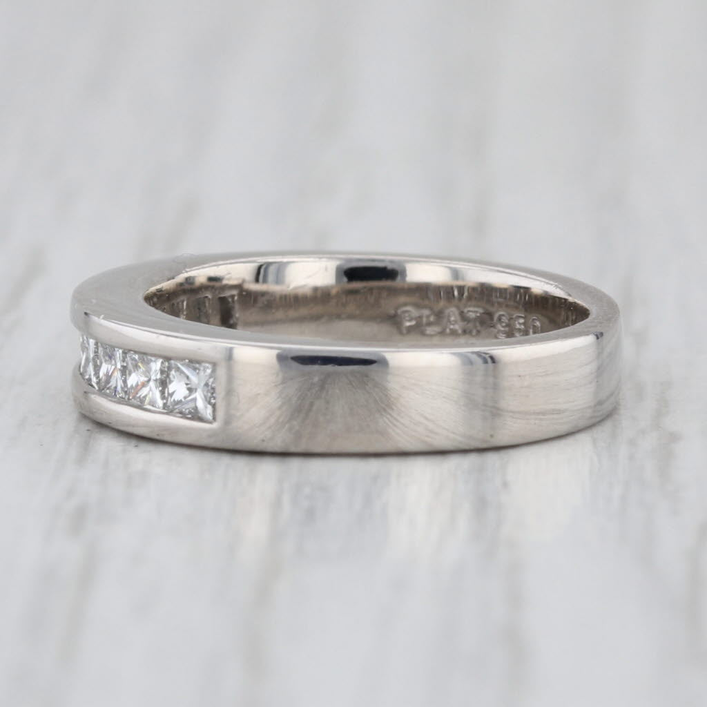 Shane & Co 0.50ctw Diamond Wedding Band Platinum Anniversary Stackable Ring