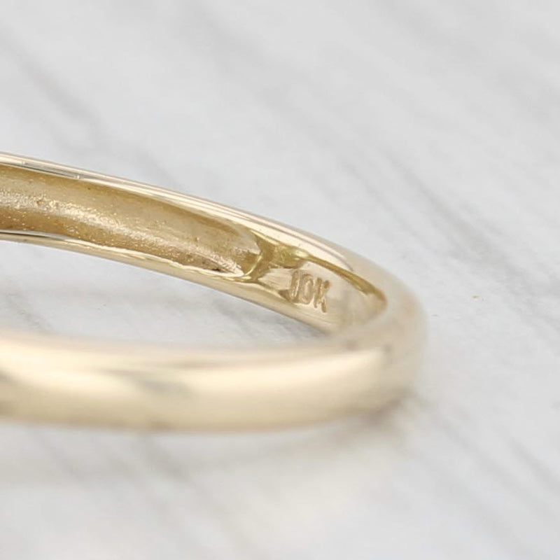 1.50ctw Marquise Peridot Ring 10k Yellow Gold Size 5
