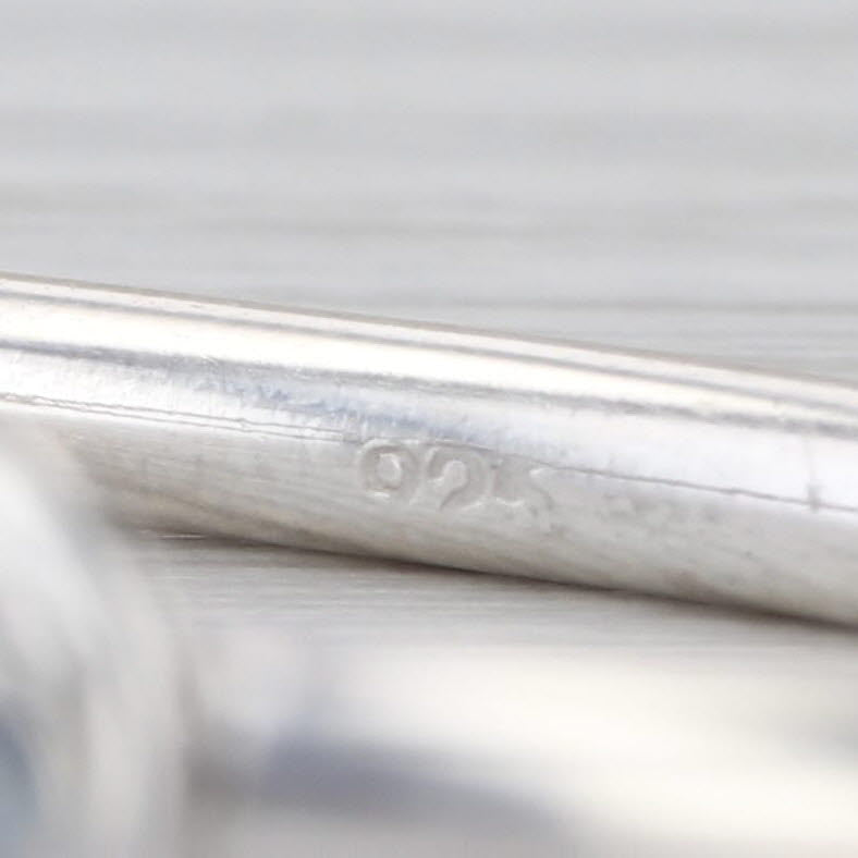 Engravable Bangle Bracelet Sterling Silver 6" ID