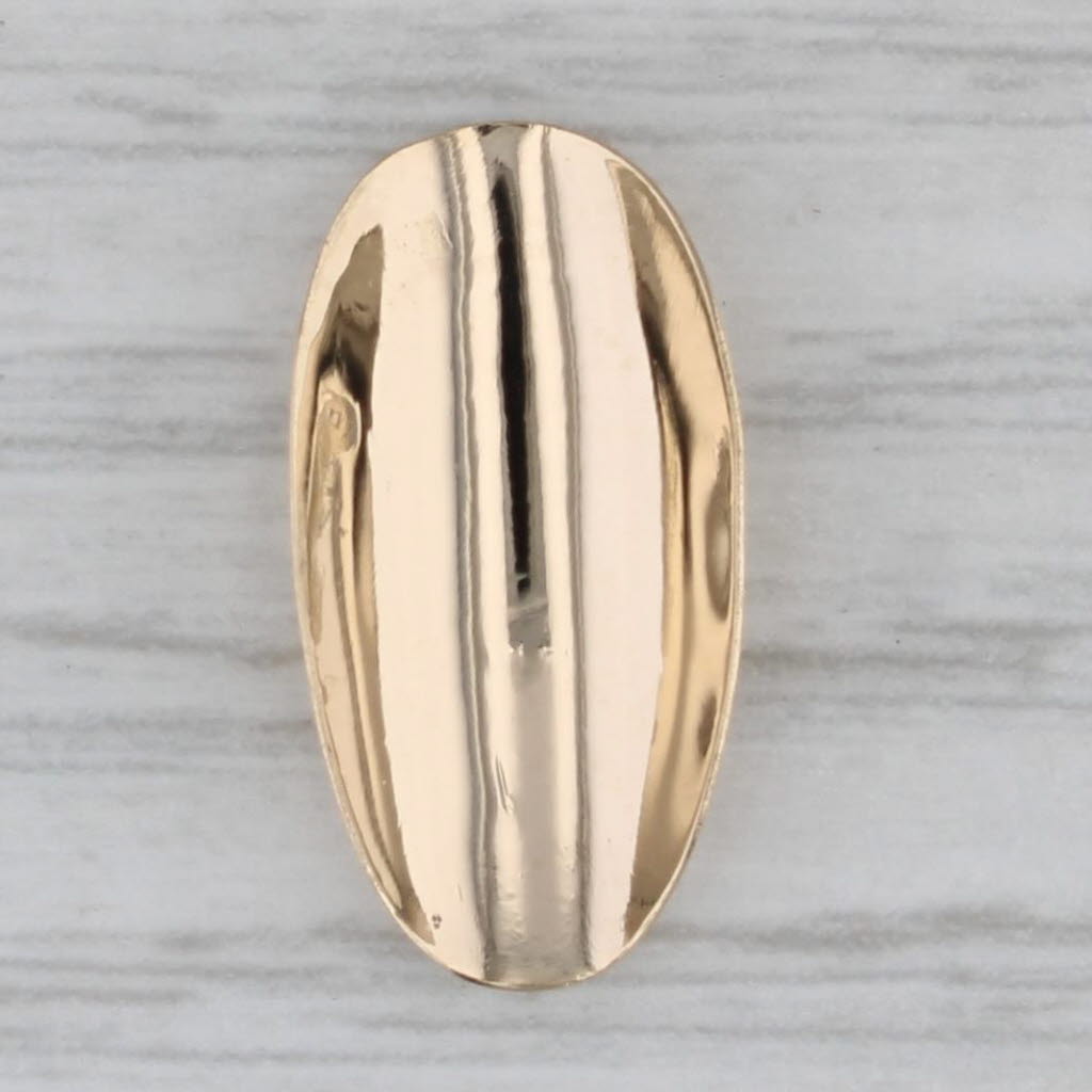 Gray Gold Press On Nail 14k Yellow Gold Women's Accessory Polished Finish