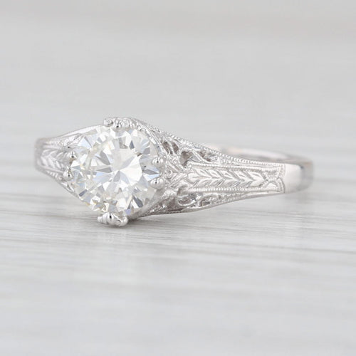 Beverley K 0.75ct Diamond Solitaire Engagement Ring 18k White Gold Size 6.75