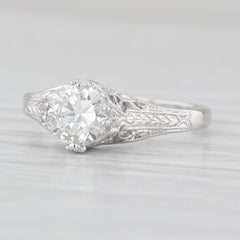 Beverley K 0.75ct Diamond Solitaire Engagement Ring 18k White Gold Size 6.75