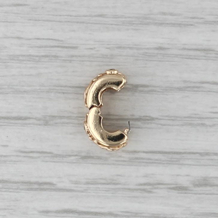 Pandora Babbling Brook Clip 14k Yellow Gold Diamond Charm 750418D