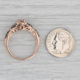 Le Vian 0.44ctw Diamond Halo Engagement Ring 14k Rose Gold Size 6.75
