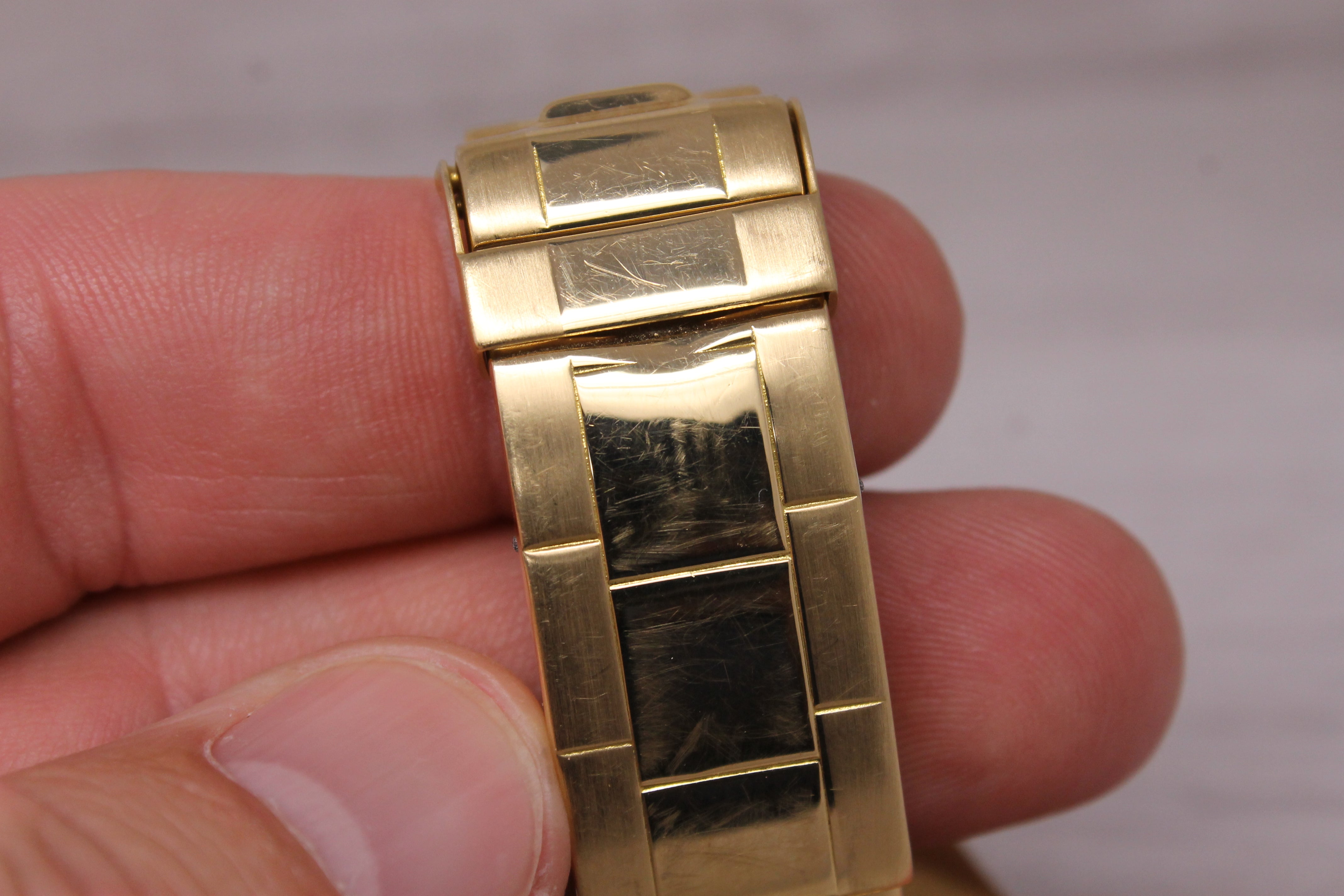Vintage 1982 Rolex GMT Master 16758 18k Gold Mens Automatic Watch Nipple w B&P