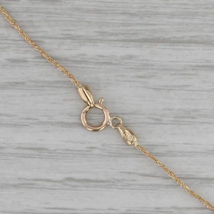 Multicolor Cubic Zirconia Station Mesh Chain Necklace 14k Yellow Gold 17.5"