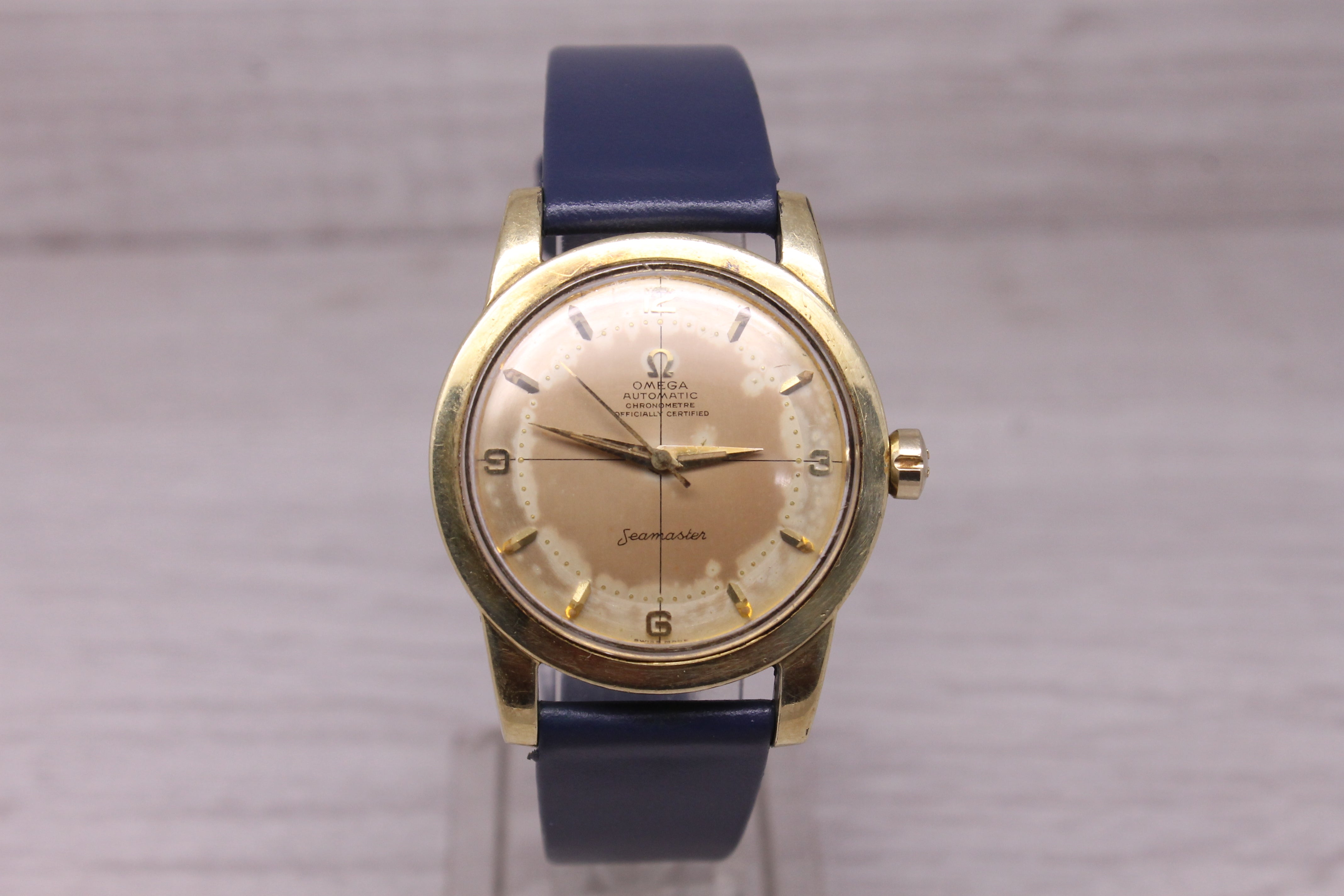 Vintage c.1952 Omega Seamaster Chronometer Mens Automatic Bumper Watch 354 2577