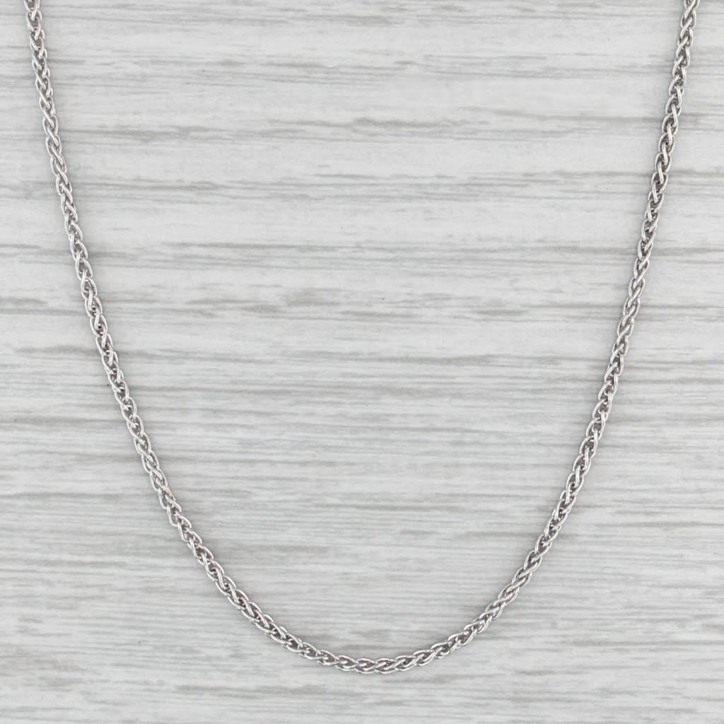 Stephen Webster Chain Necklace 18k White Gold 16.75" 1.7mm Lobster Clasp