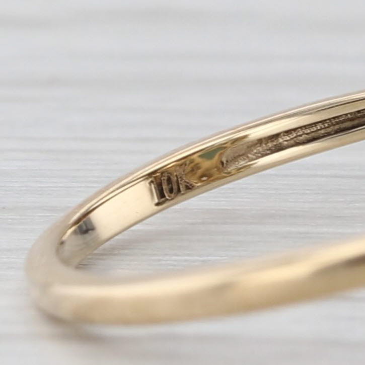 2.68ctw Oval Pectolite Diamond Halo Ring 10k Yellow Gold Size 8.25