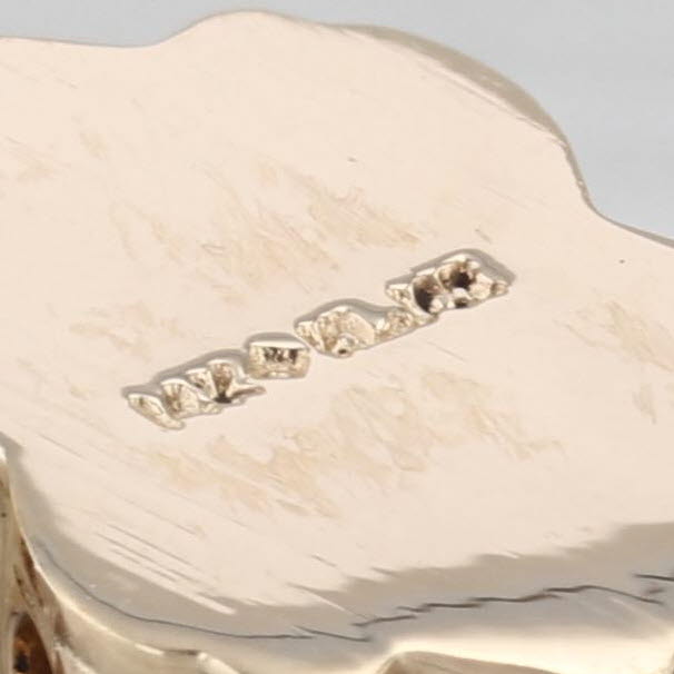 Richard Klein 0.44ctw Amethyst Citrine Slide Bracelet Charm 14k Gold KLJCI