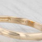 Light Gray 1.75ctw Orange Citrine Diamond Ring 14k Yellow Gold Size 6.5
