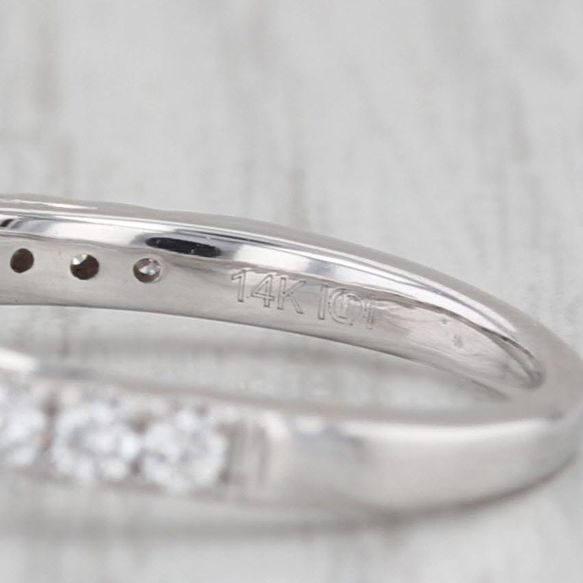 IGI 1.93ctw Round Lab Grown Diamond Engagement Ring 14k White Gold Size 5