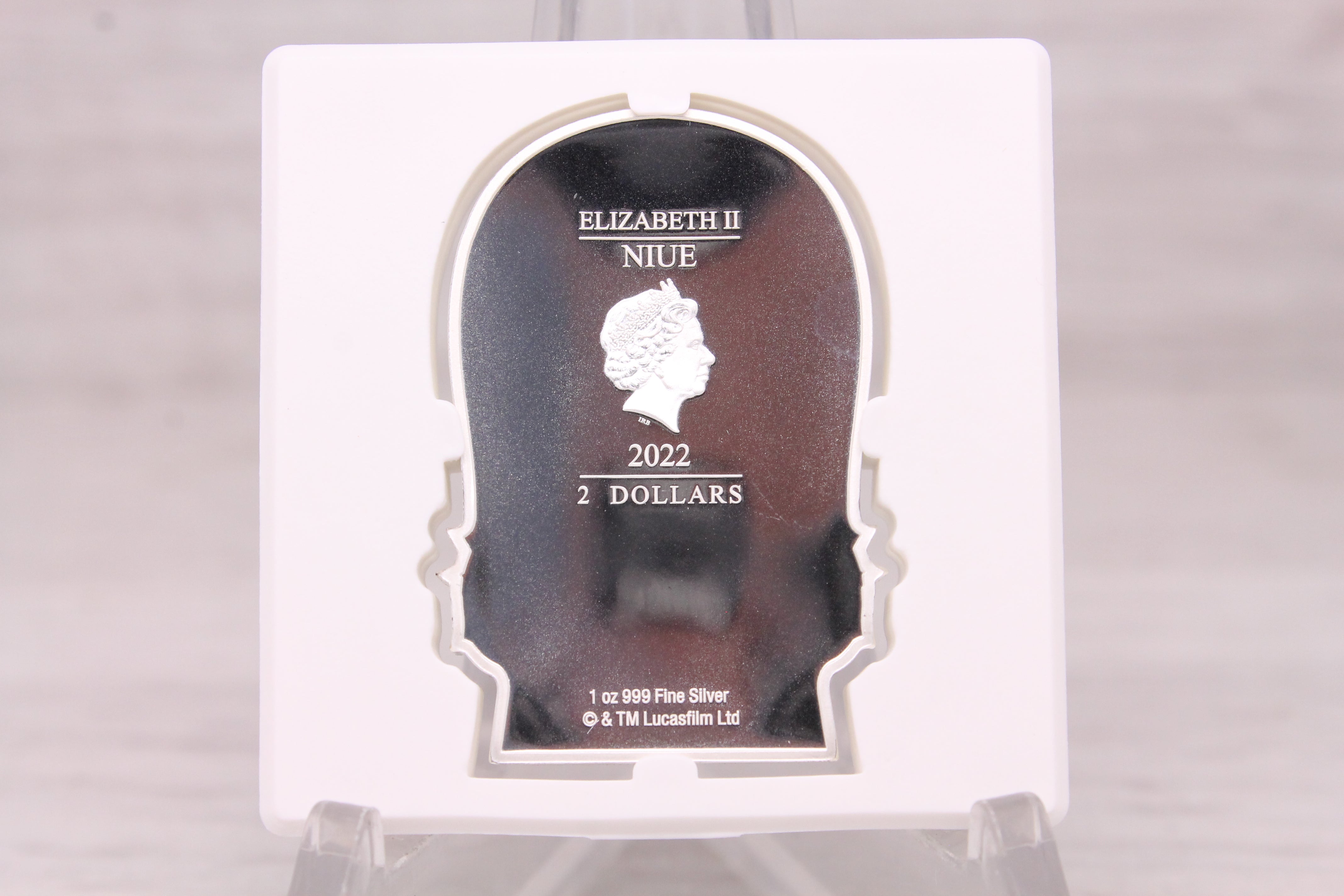 Star Wars Krrsantan 1oz Fine Silver Chibi Coin Boba Fett Niue New Zealand 2022