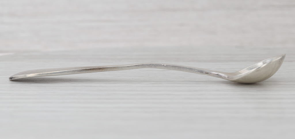 Vintage 10 Salt Spoons Sterling Silver Gorham Mechanics Watson Lunt Gold Wash