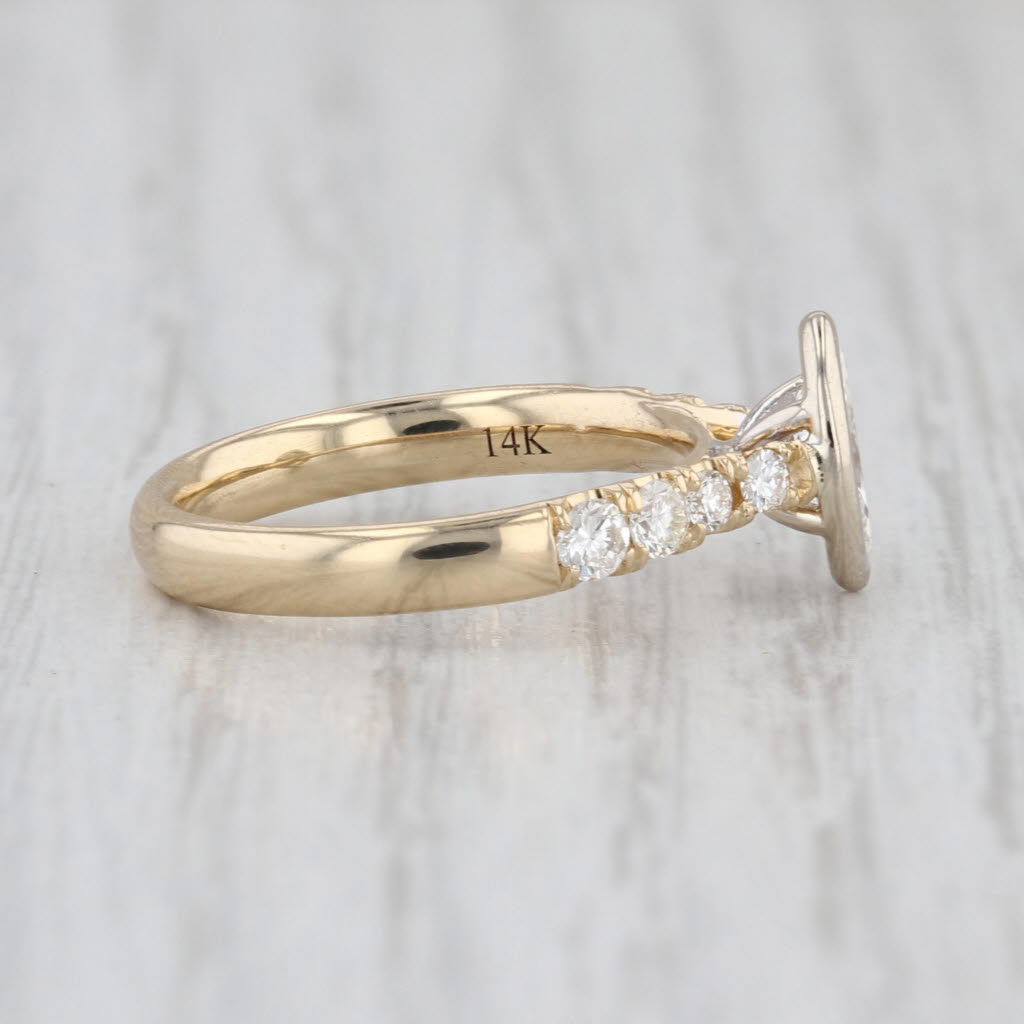 Bailey's Marquise Diamond Engagement Ring 14k Yellow Gold Size 4.75