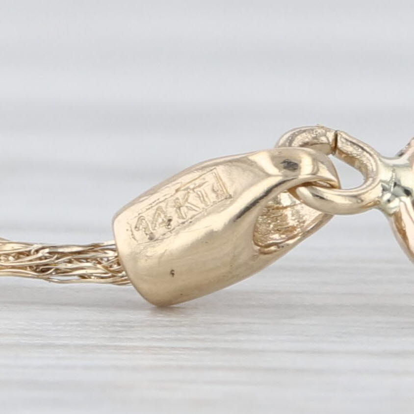 11.50ctw Cubic Zirconia Station Mesh Chain Necklace 14k Yellow Gold 18"