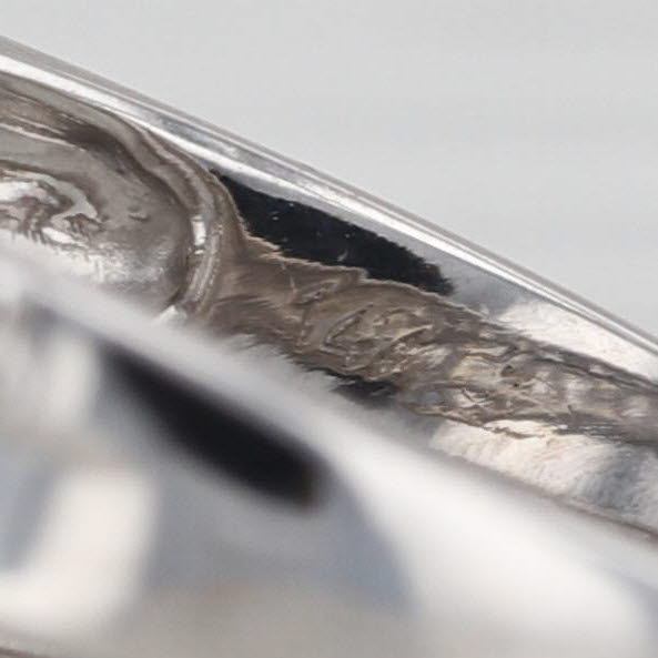 1.08ctw Diamond Ring Jacket Wedding Band Enhancer Guard 14k White Gold Size 5.5