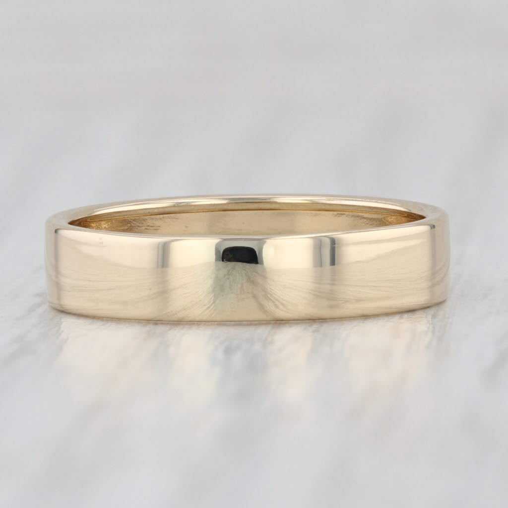 Classic Women's Wedding Band 14k Yellow Gold Size 7.25 Ring Stackable
