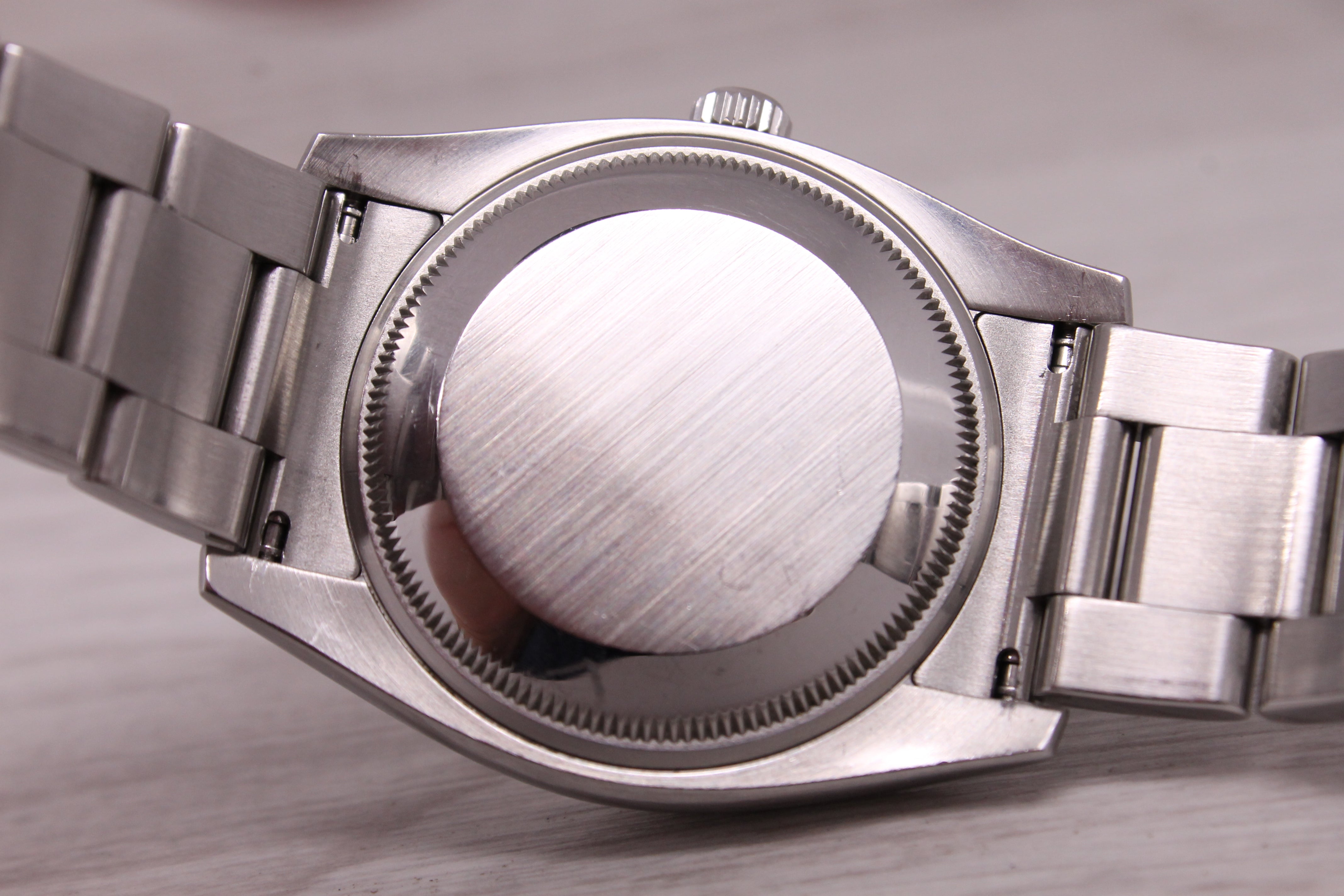 Rolex Air King 114200 34mm Stainless Steel 3-6-9 Dial Automatic Watch Oyster