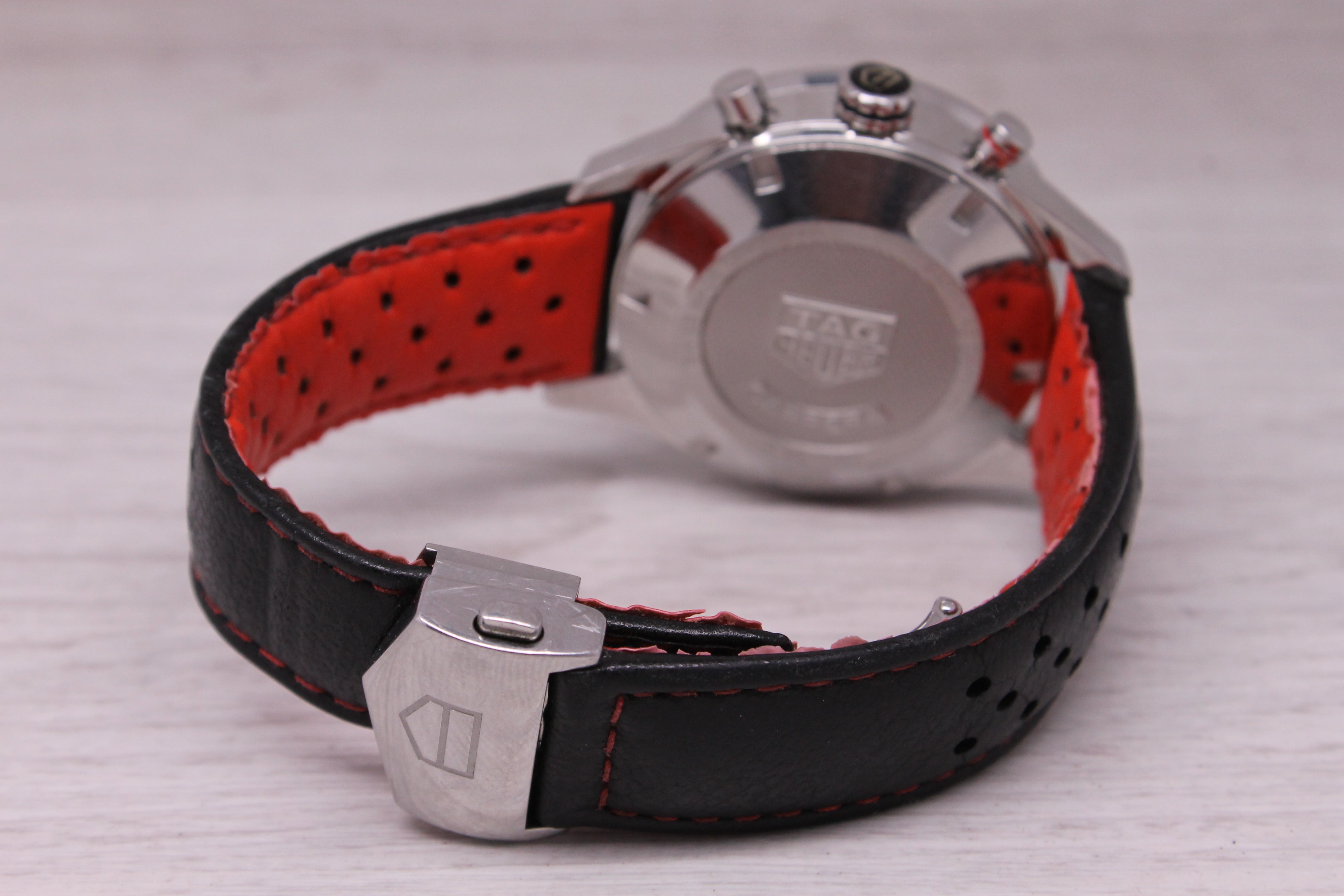 Tag Heuer Carrera Calibre 16 Automatic 41mm Steel Chronograph Watch CV201AP-0
