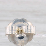 Yurman Copella Gemstone Dangle Earrings Sterling Silver 18k Gold Topaz Aqua