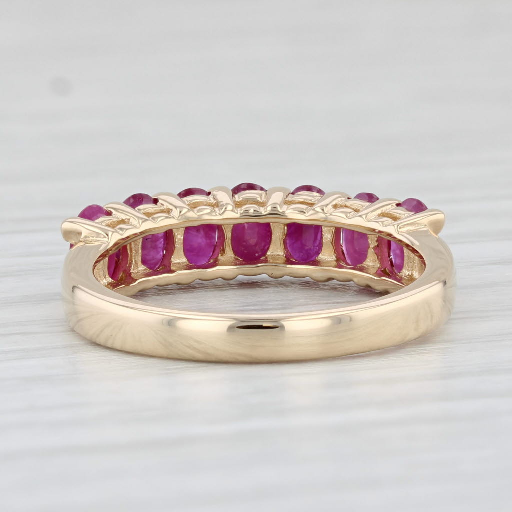 Light Gray 2.15ctw Ruby Ring 14k Yellow Gold Size 6.75 Stackable