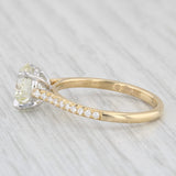 New 1.78ct VVS2 Round Diamond Solitaire Engagement Ring 18k Gold Platinum GIA
