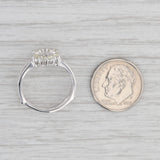 0.28ctw Diamond Ring Jacket Guard 14k White Gold Size 5.75 Wedding Bridal