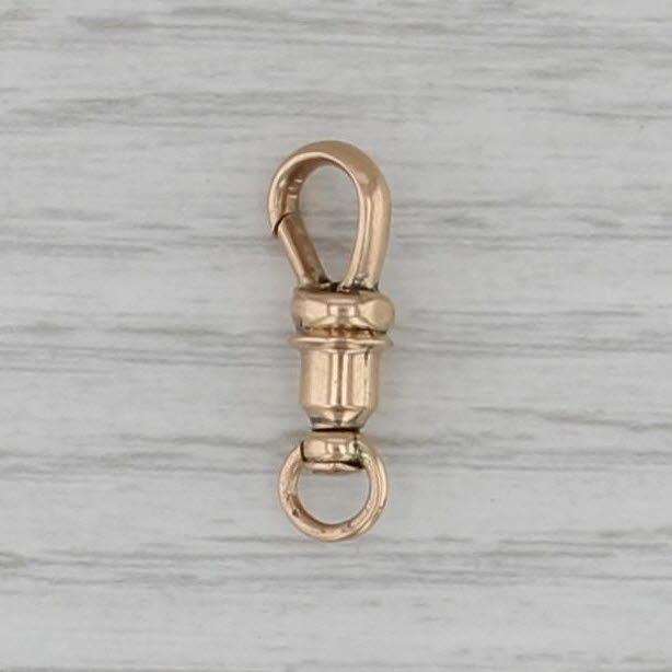 Antique Spring Hook Clasp 14k Yellow Gold Findings Jewelry Making