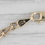 1.75ctw Blue Sapphire Bracelet 10k Yellow Gold 7.25" Chain