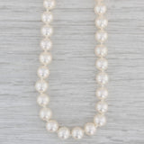 Mikimoto Blue Lagoon Pearl Strand Necklace 14k Yellow Gold Clasp