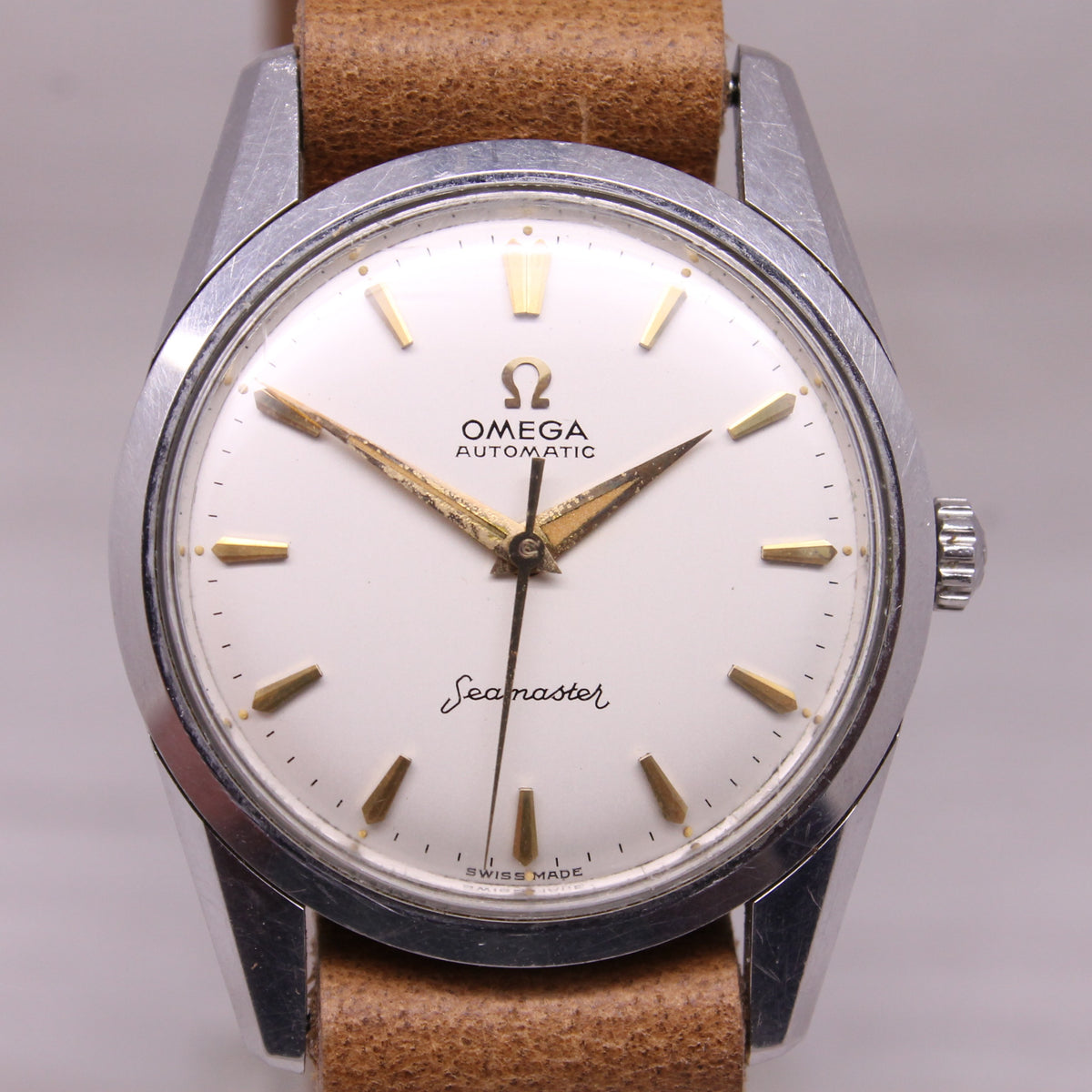 Vintage c.1960 Omega Seamaster ref.14700 33.5mm Steel Automatic Watch Original