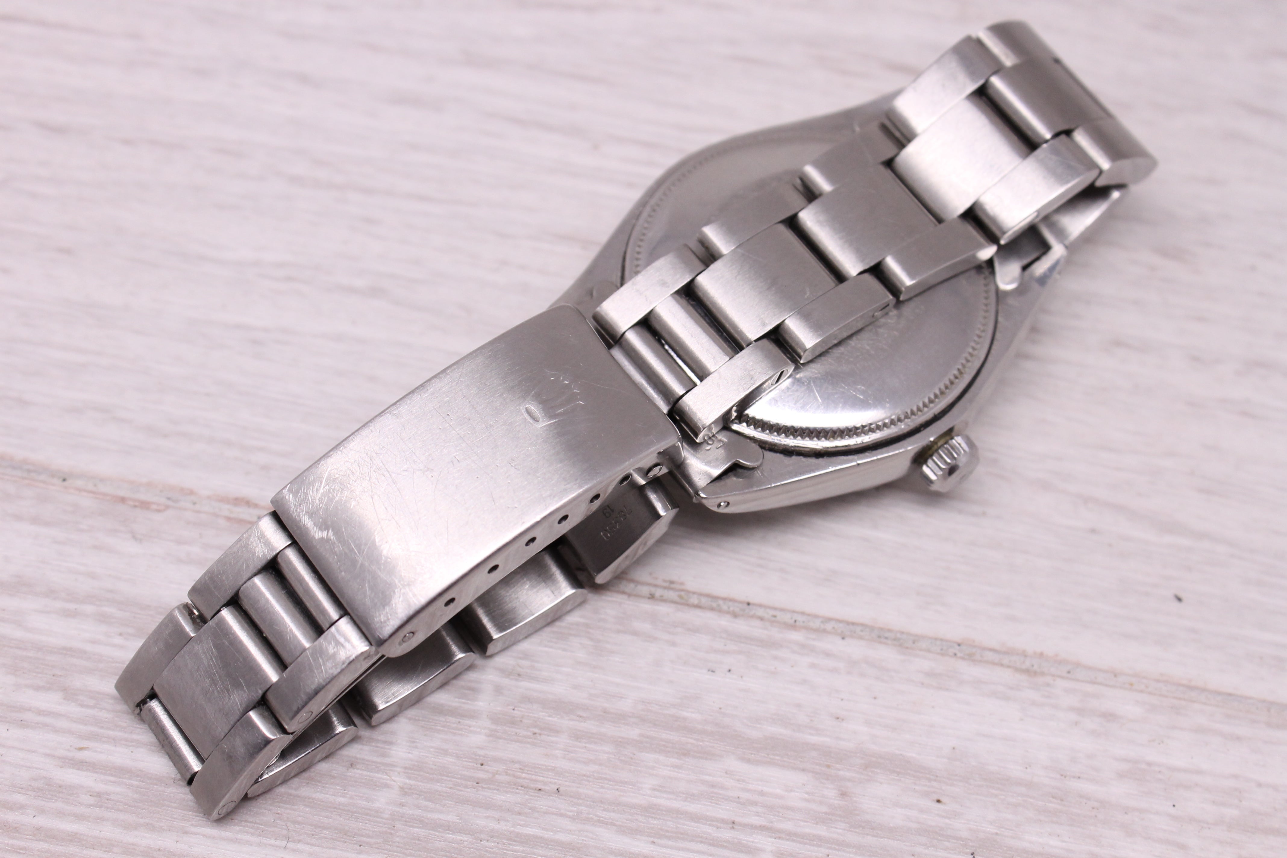 Vintage c.1975 Rolex Oyster Perpetual 1002 34mm Watch ORIGINAL Purple Sigma Dial