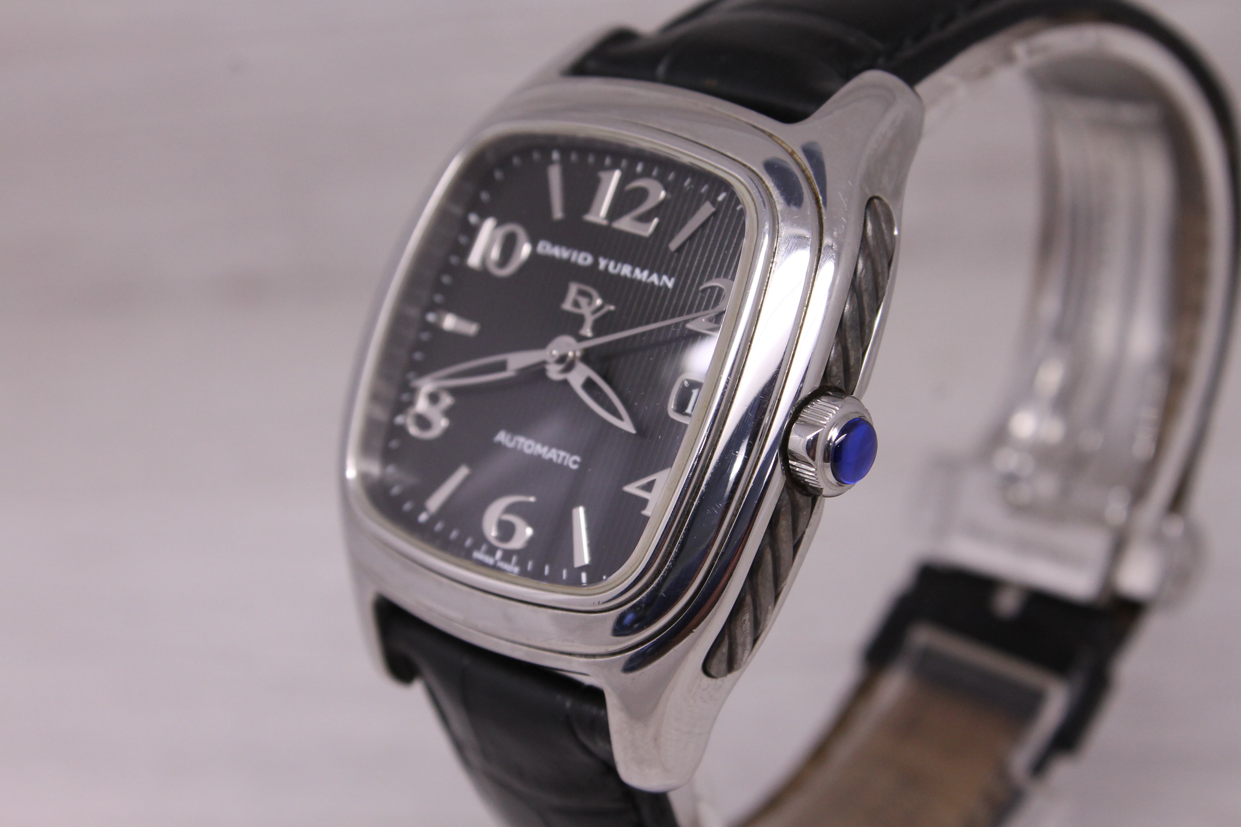 David Yurman Thoroughbred T301-LST Unisex Watch 35mm Automatic Swiss Date
