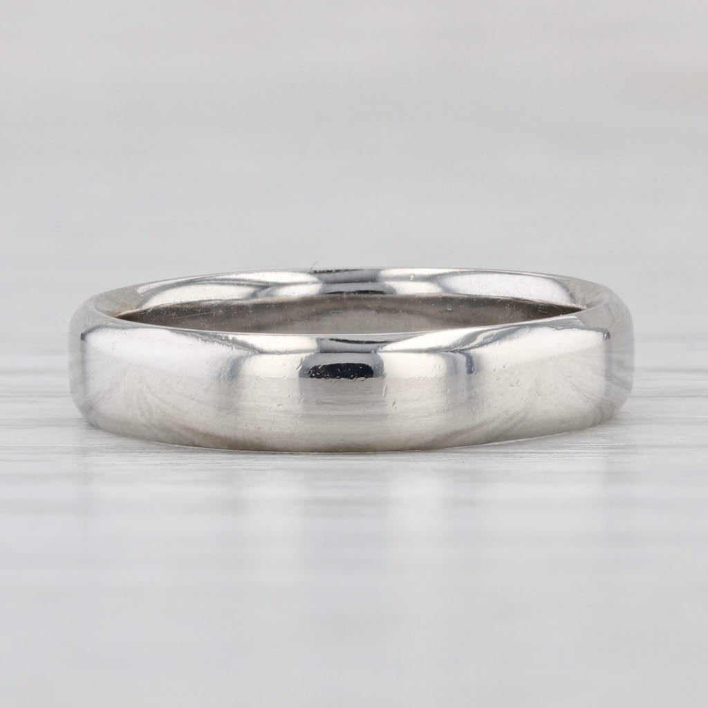 Classic Platinum Wedding Band Size 5.5-5.75 Ring Stackable