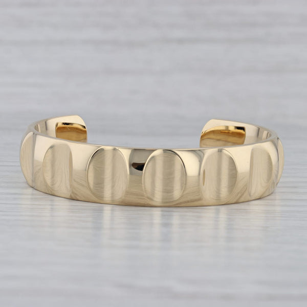 【Tiffany & Co】Paloma's Groove Narrow カフ Paloma's Groove narrow cuff in titanium, medium. | Tiffany