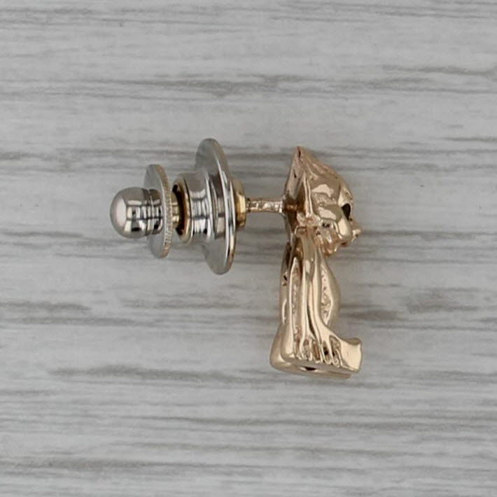 Vintage Shriners Bilikin Royal Order Jesters Pin 14k Gold Diamond Masonic