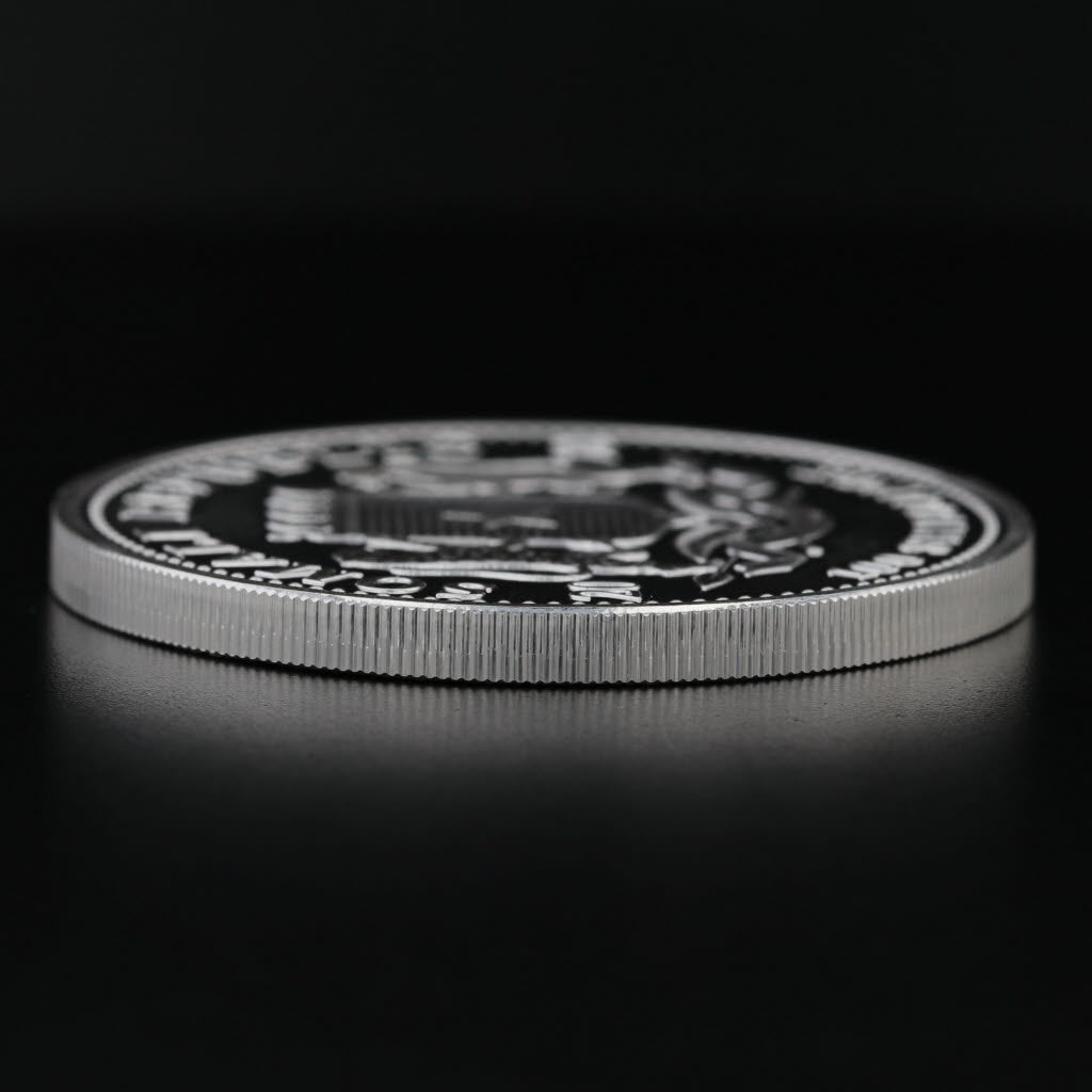 African Wildlife Elephant 1ozt Fine Silver Somali Republic 2020 100 Shilling