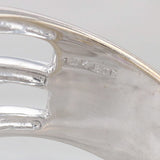 Gray 2.38ctw Sapphire Diamond Layered Cocktail Ring 14k White Gold Size 9 Benham