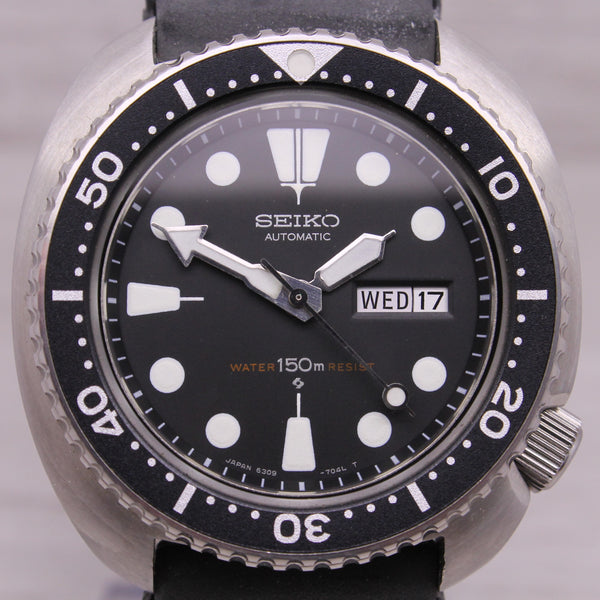 VINTAGE 1981 Seiko 6309-7049 Mens Automatic Divers Watch MINT NOS UNWO