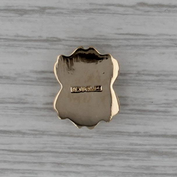 Richard Klein 0.44ctw Amethyst Citrine Slide Bracelet Charm 14k Gold KLJCI