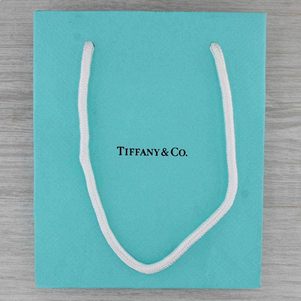 Tiffany & Co Infininity Knot 2-Chain Necklace w/ Box Pouch Bag Sterling Silver