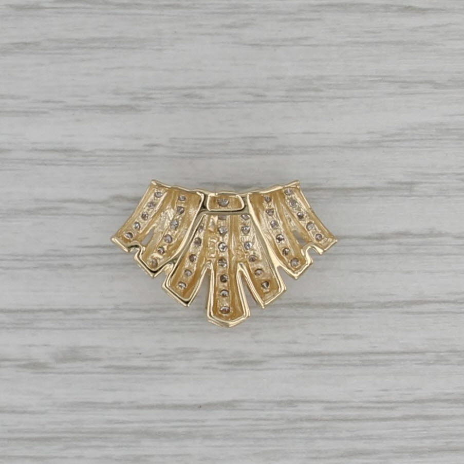 0.40ctw Diamond Slide Pendant 14k Yellow Gold