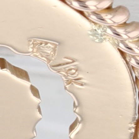 Escorpion Scorpio Zodiac Sign Pendant 18k Gold Astrology Charm Medallion