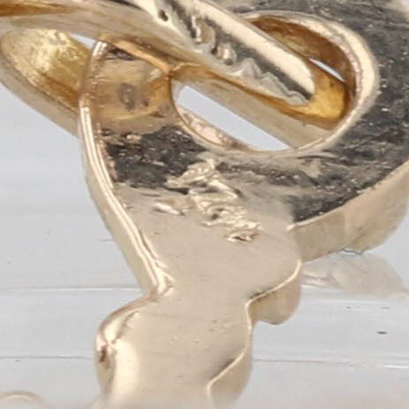 Scissors that Move Charm 14k Gold Small Pendant Hair Stylist Seamstress Gift