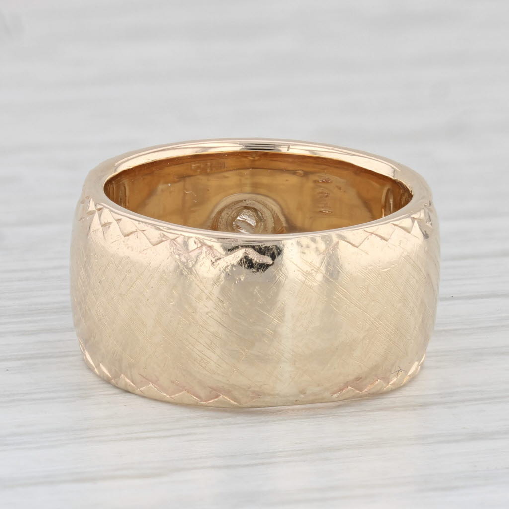 Light Gray 0.25ct Diamond Engagement Ring 14k Yellow Gold Size 5 1/4