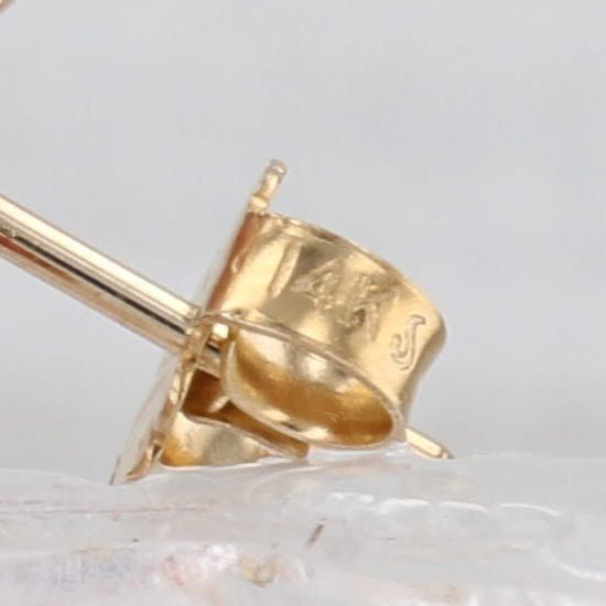 6ctw Garnet Earrings 14k Yellow Gold Drops