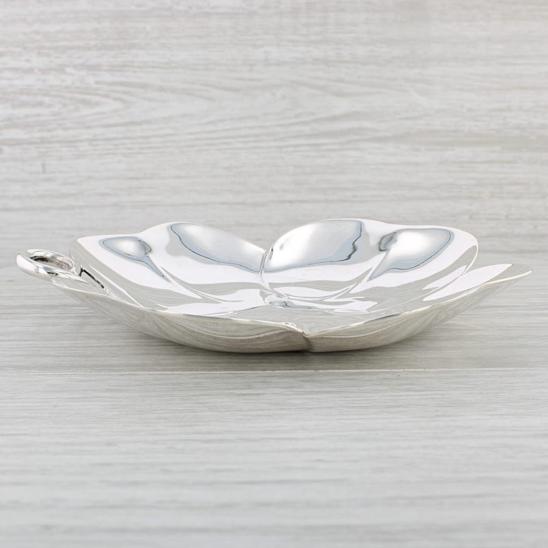 Tiffany & Co Shamrock Bowl Sterling Silver 23208 Vintage Decorative Serving