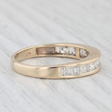 1.05ctw Channel Set Diamond Wedding Band 14k Yellow Gold Size 8.75 Stackable