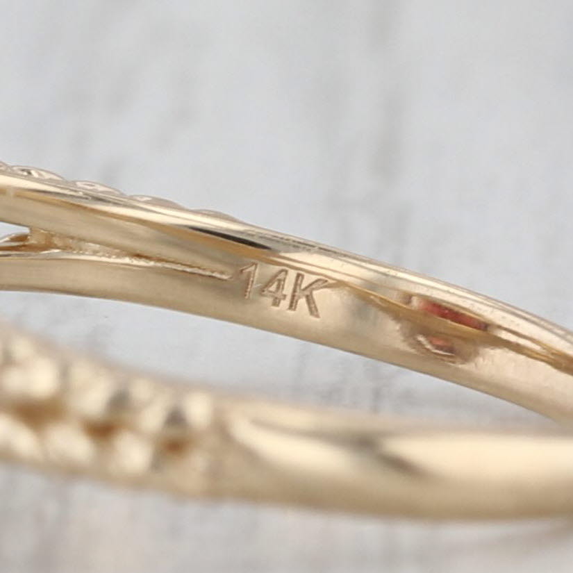 2.40ct Round Garnet Solitaire Ring 14k Yellow Gold Size 6